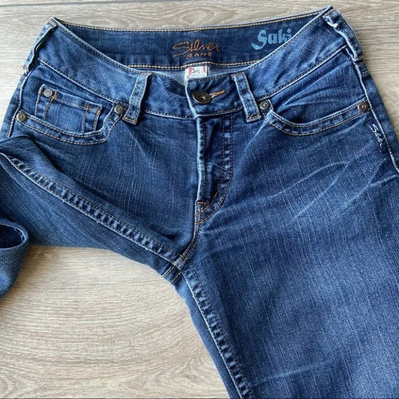 Silver Slim Bootcut Sukiyaki Jeans - Picture 15 of 15